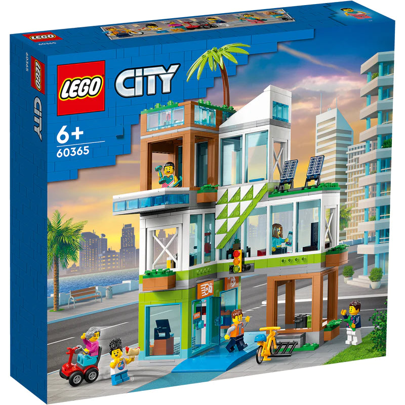 Buy LEGO City 60365 Apartment Building Toys101 NZ - Main Image