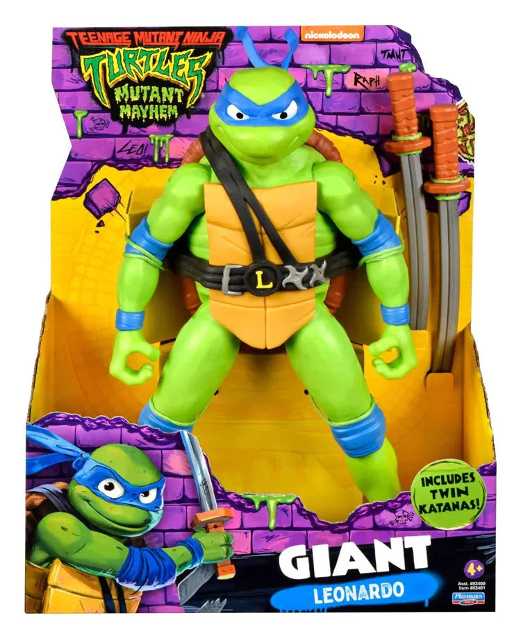 Teenage Mutant Ninja Turtles Mutant Mayhem Giant Leonardo Action