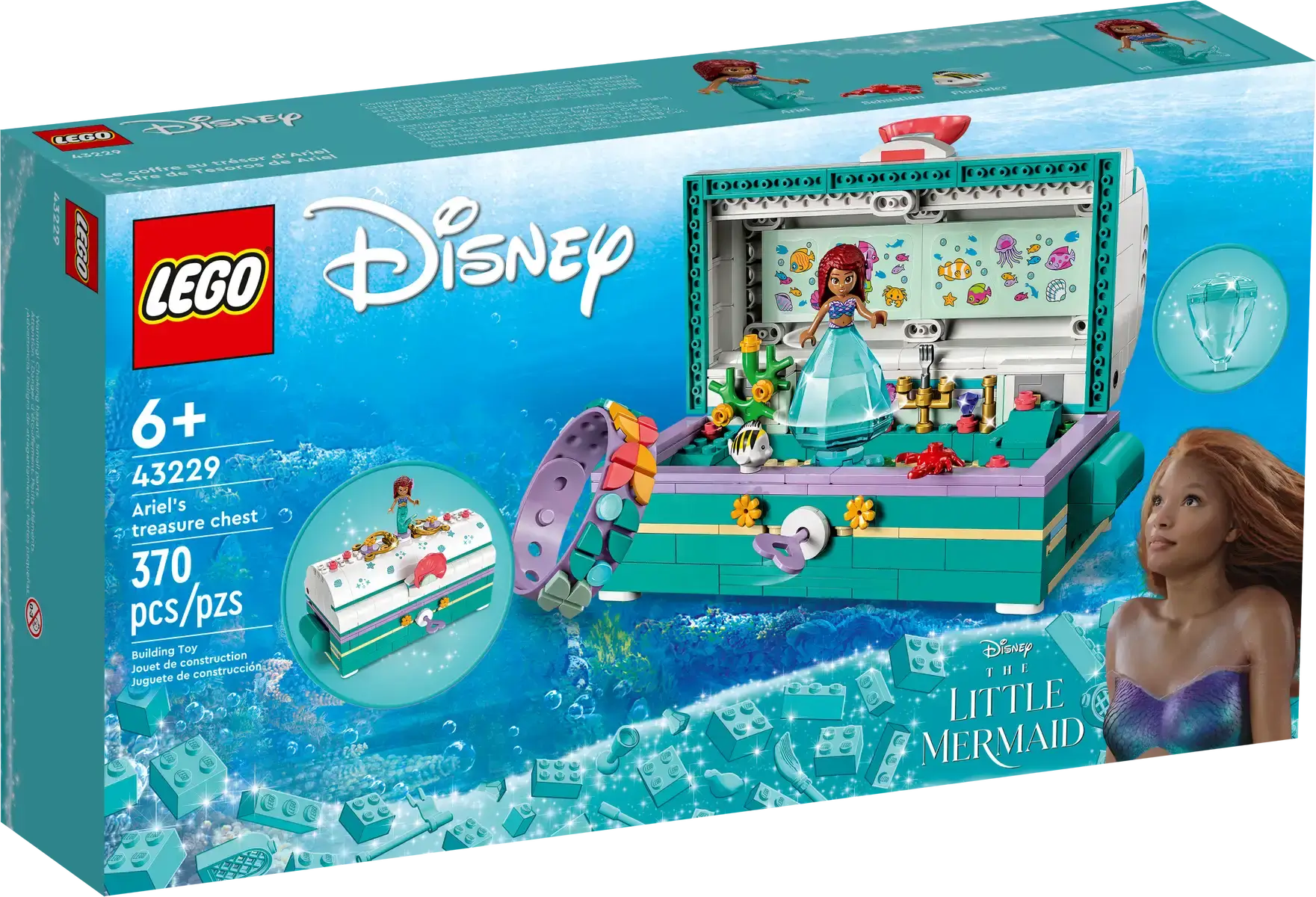 LEGO Disney 43229 Ariel s Treasure Chest