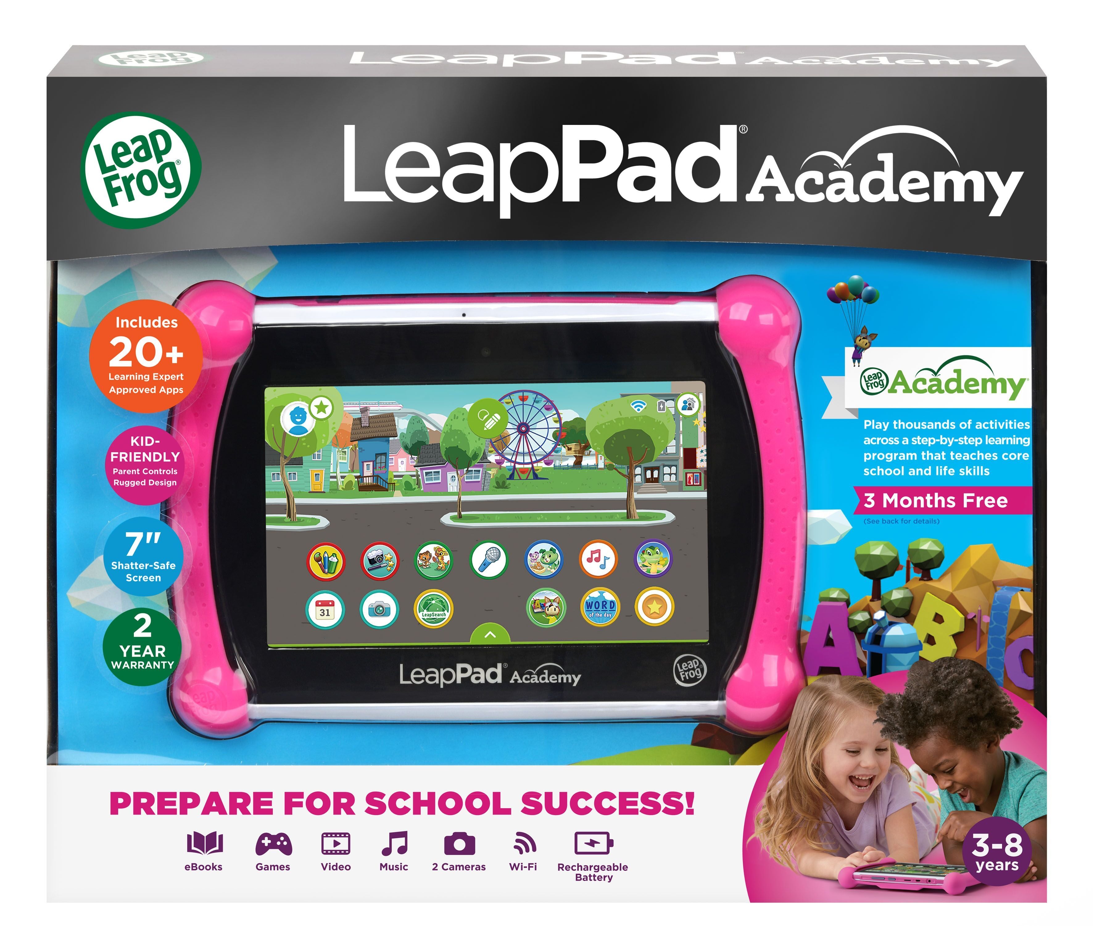 LeapFrog LeapPad Academy Pink Toys101 leapfrog-leappad-academy-pink-toys101