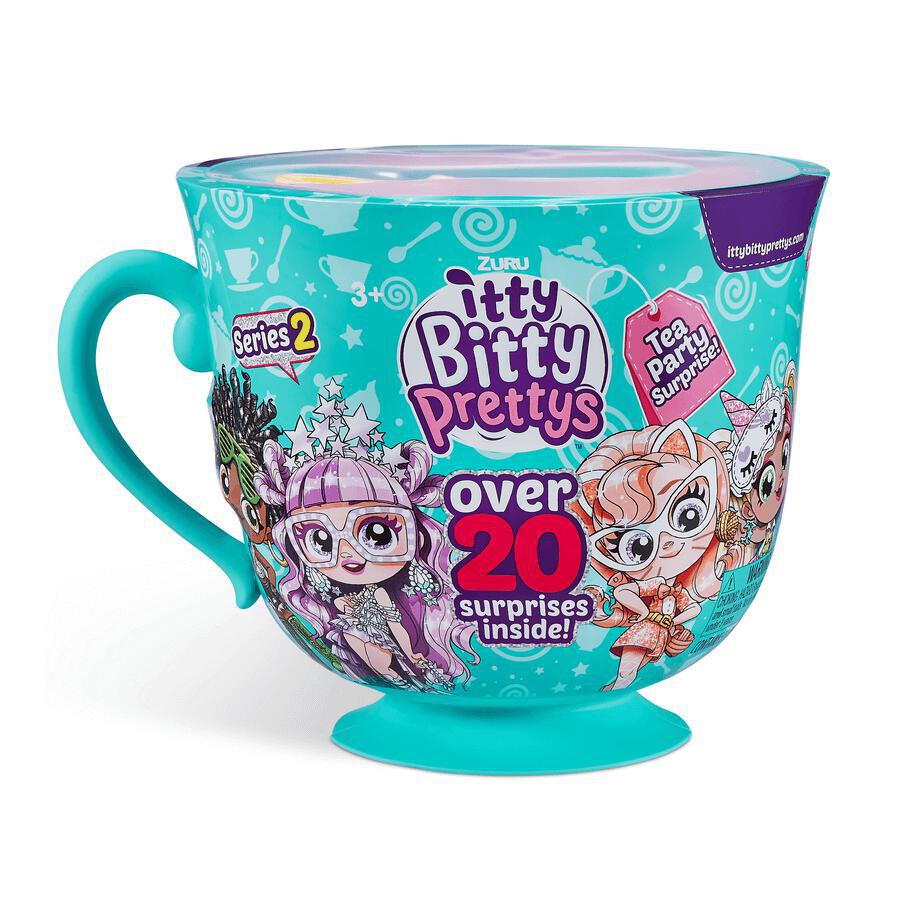 Itty Bitty Prettys - Juego de 2 Tazas de té Grandes para Fiesta de té Itty Bitty Prettys - Juego de 2 Tazas de té Grandes para Fiesta de té