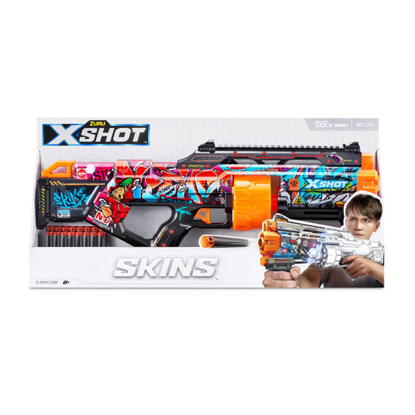 X-Shot Skins Last Stand Dart Blaster - Graffiti