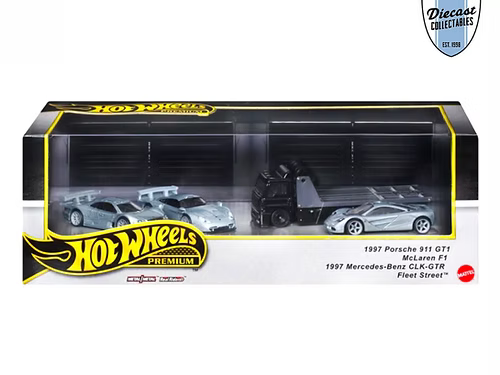 Hot Wheels Premium 2025 Le Mans 90’s Holy Trinity Diorama Box Set