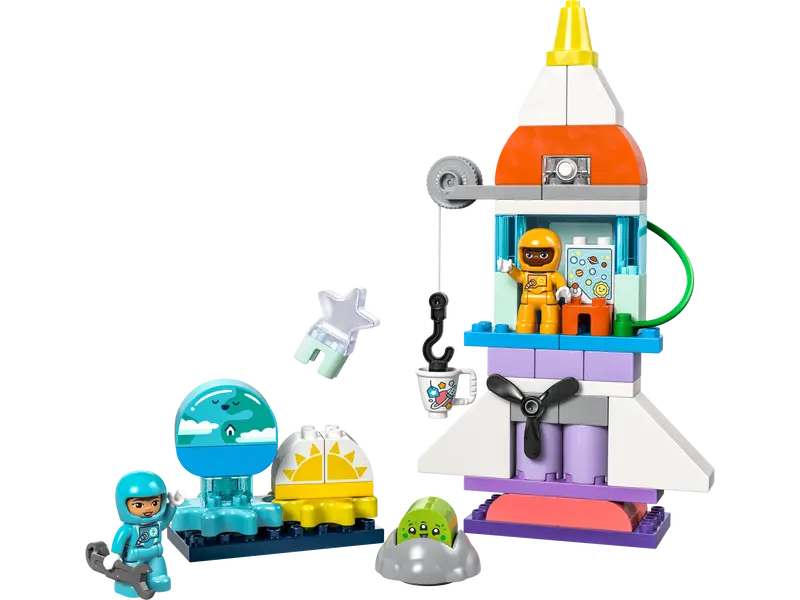 LEGO DUPLO 10422 3in1 Space Shuttle Adventure