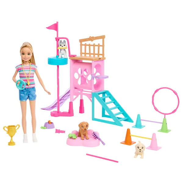 Barbie Stacie Puppy Playground Playset