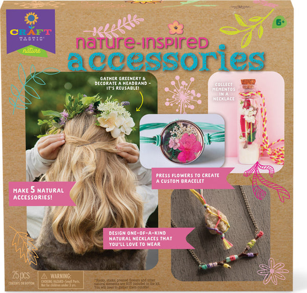 NEW Craft-Tastic Nature-Inspired Accessories 25 pcs