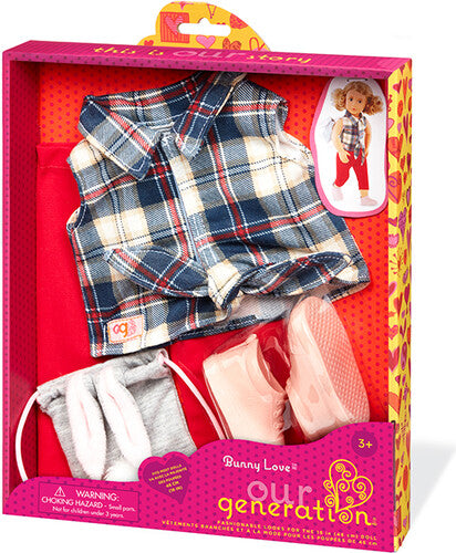 Our Generation Bunny Love Outfit