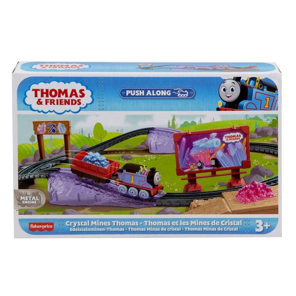 Thomas and Friends Playset – Push Along – Crystal Mines Thomas