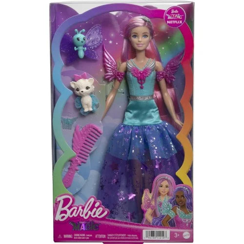 Barbie A Touch Of Magic Fairytale and Pet Malibu Doll