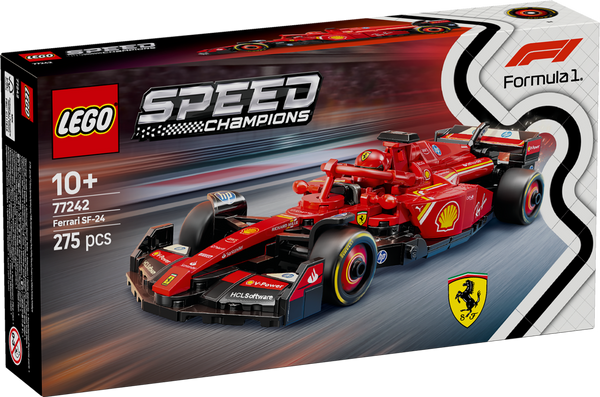 LEGO Speed Champions 77242 Ferrari SF-24 F1 Race Car