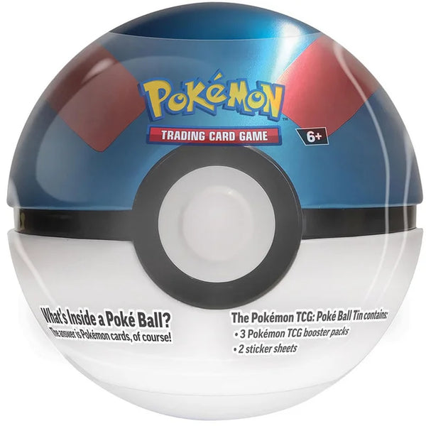 Pokemon TCG Pokeball Tin with 3 Booster Packs
