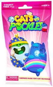 Cats Vs. Pickles Surprise Plush Fuschia Wave Mystery Pack