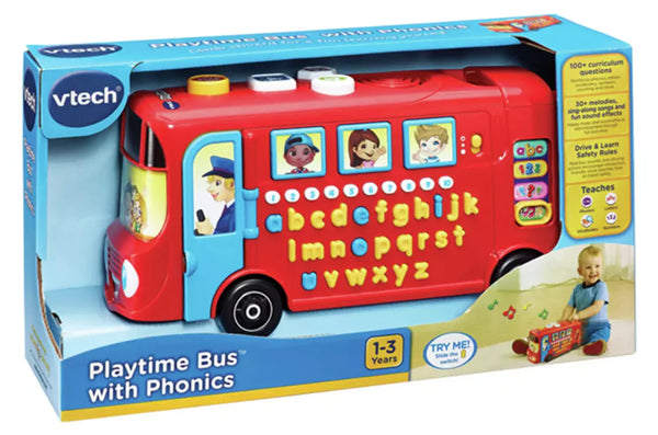 Vtech Play Time Bus With Phonics