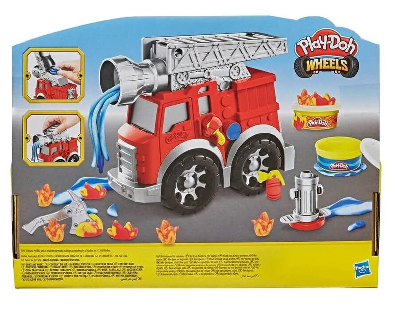 Play Doh Wheels Fire Engine Playset