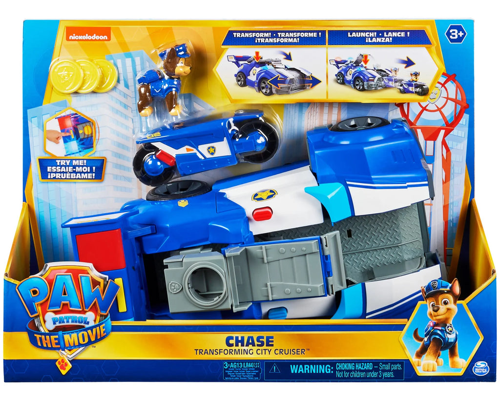 Paw Patrol The Movie Chase Transforming City Cruiser