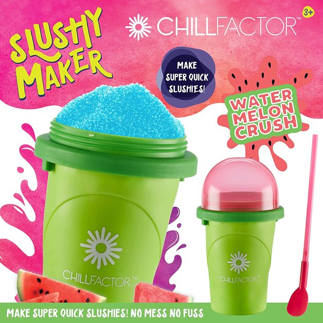 Chill Factor Slushy Maker - Watermelon Blast