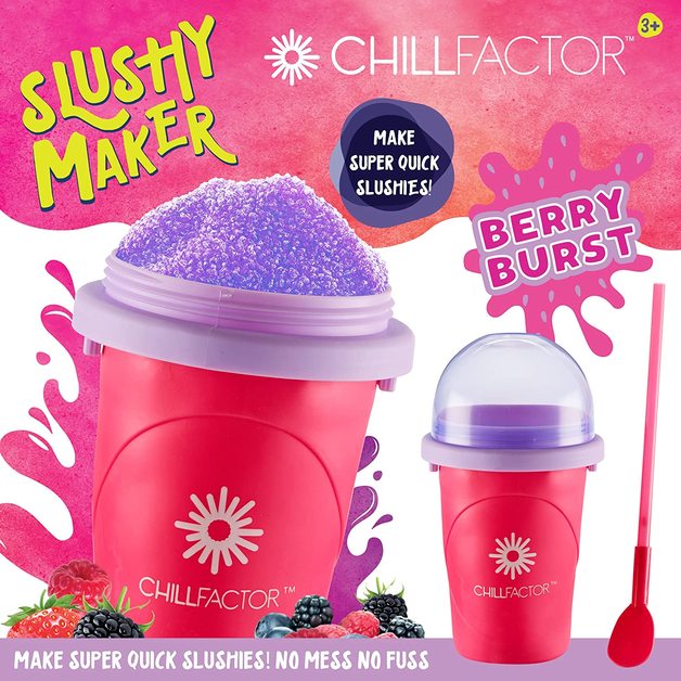 Chill Factor Slushy Maker- Berry Blast
