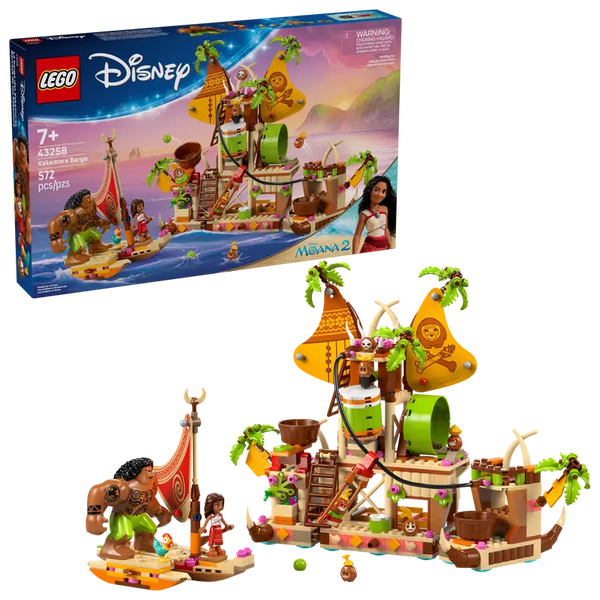LEGO 43258 Disney Moana 2 Kakamora Barge