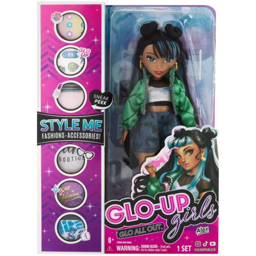 Glo-Up Girls Doll Series 1 - Alex