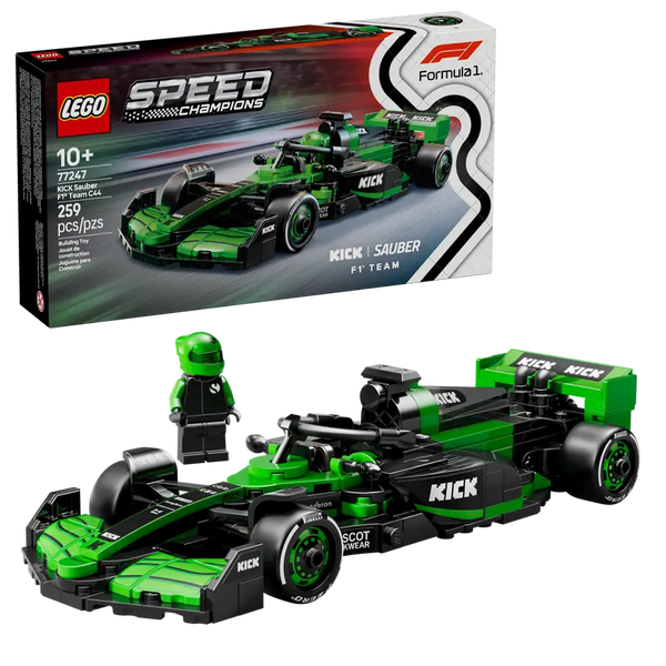 LEGO Speed Champions 77247 KICK Sauber F1 Team C44 Race Car