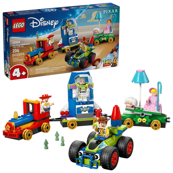 LEGO 43264 Disney and Pixar’s Toy Story Celebration Train & RC Car