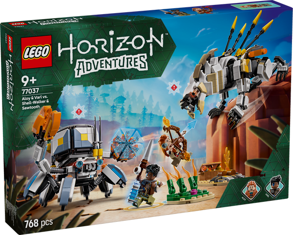 LEGO Horizon 77037 Aloy & Varl vs. Shell-Walker & Sawtooth