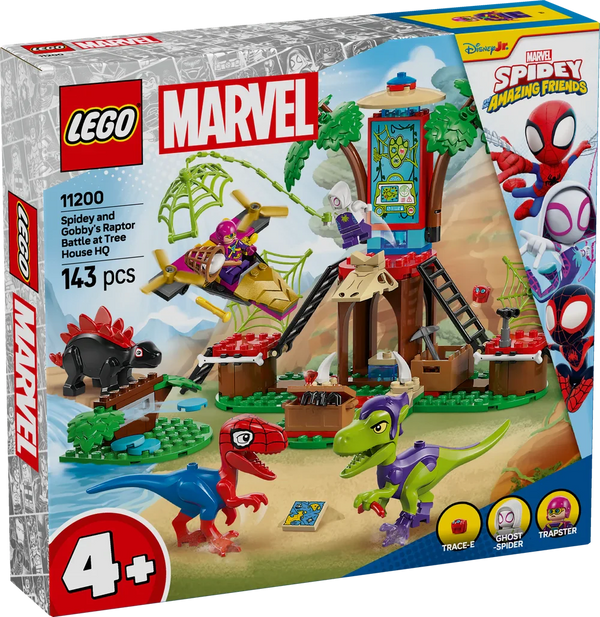 LEGO Marvel 11200 Spidey and Gobby's Raptor Battle at Tree House HQ