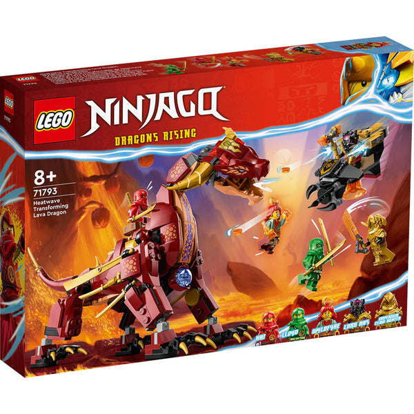 LEGO Ninjago 71793 Heatwave Transforming Lava Dragon