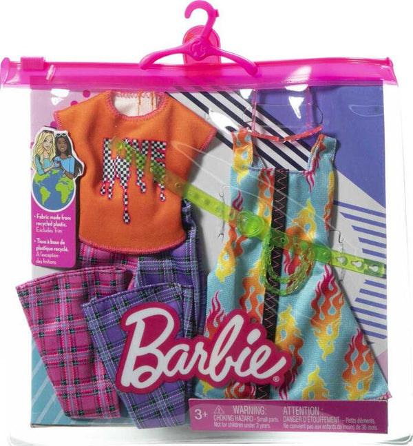 Barbie 2pk Fashions Rock N Roll Outfit
