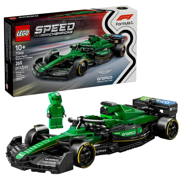 LEGO 77245 Speed Champions Aston Martin Aramco F1 AMR24 Race Car