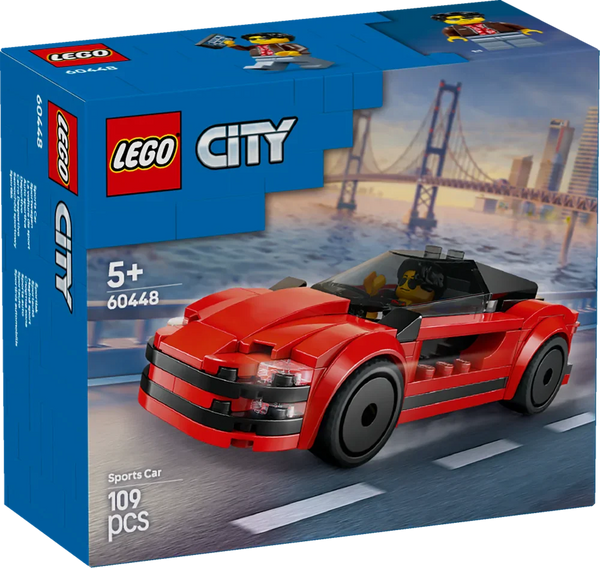 LEGO City 60448 Red Sports Car