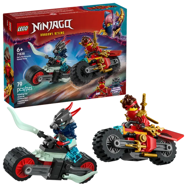 LEGO 71838 NINJAGO Kai’s Motorcycle Speed Race