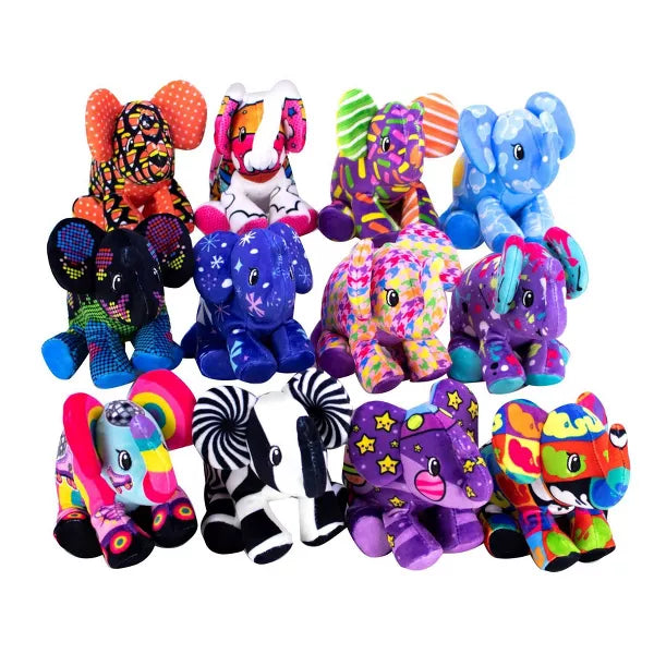 Pop Art Soft Mystery Mini Elephants