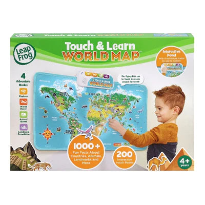 Leapfrog-Touch & Learn World Map