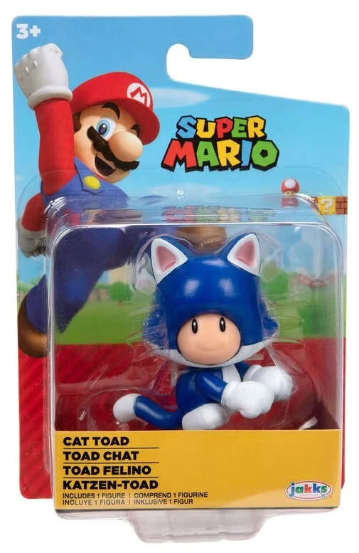 Buy Super Mario: 6.3cm Mini Figure - Cat Toad Toys101 | NZ