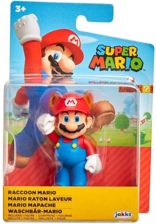 Super Mario: 6.3cm Mini Figure - Raccoon Mario