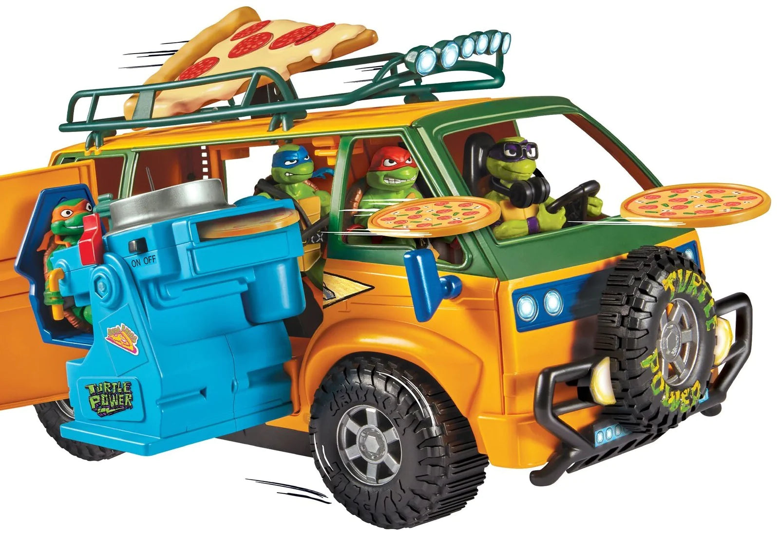 Ninja turtle van toy sales