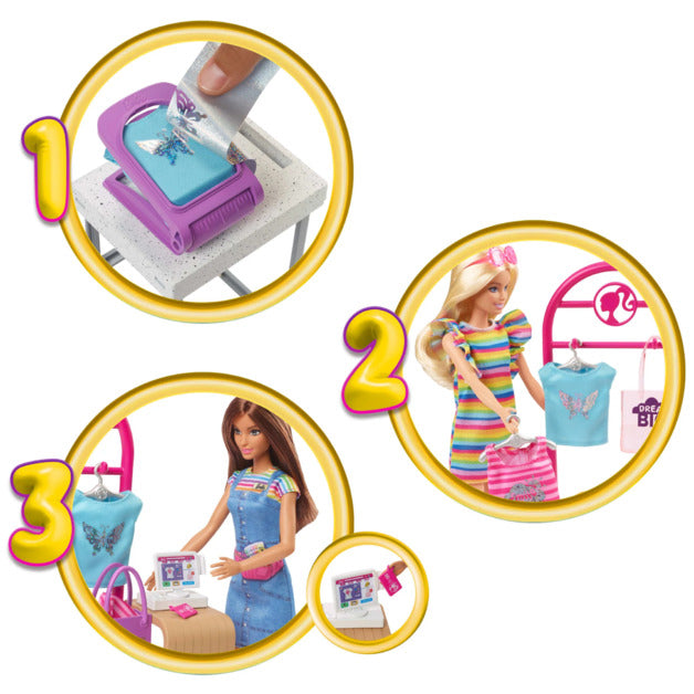 Barbie Make & Sell Boutique Playset