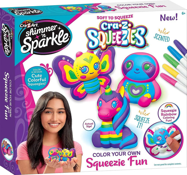 Shimmer N Sparkle - Color Your Own Squeezie Fun