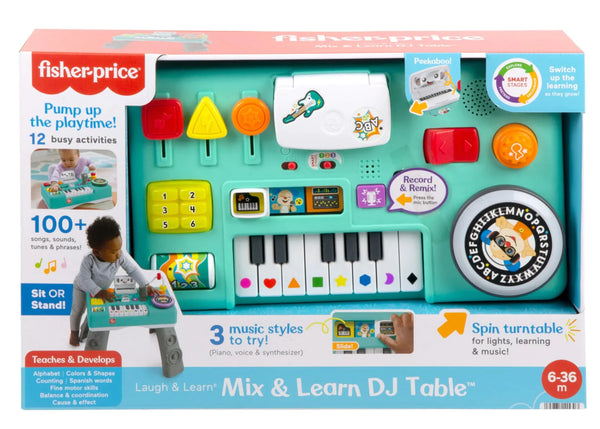 Fisher-Price Laugh & Learn Mix & Learn DJ Music Table