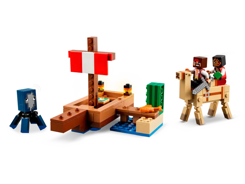 Lego minecraft ship sales