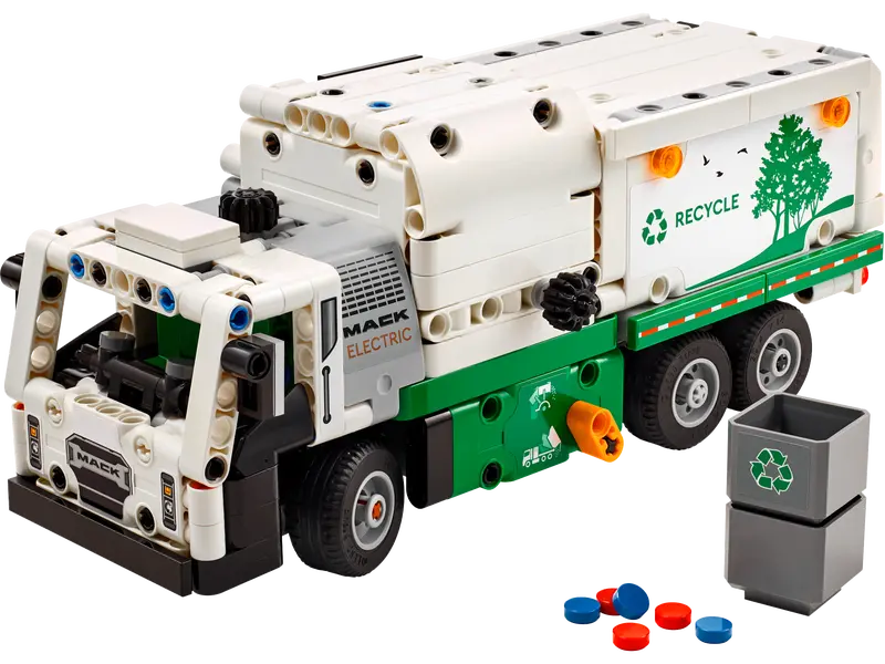 Lego city garbage truck deals