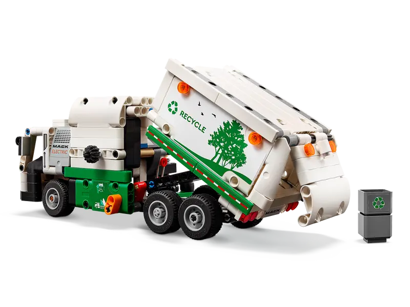 Lego technic garbage truck top instructions