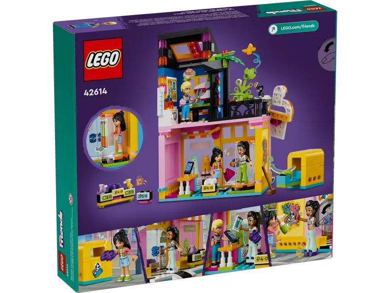 Lego Friends Vintage Fashion Store Toy Shop 42614 : Target