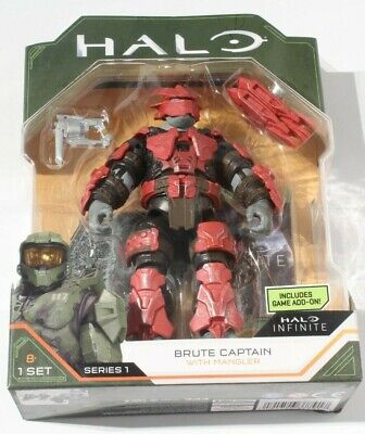 Halo Infinite Brute Captain with Mangler Action Figure