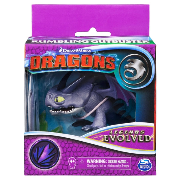 Dreamworks Dragons Legends Evolved  Rumbling Gutbuster Mini Figure