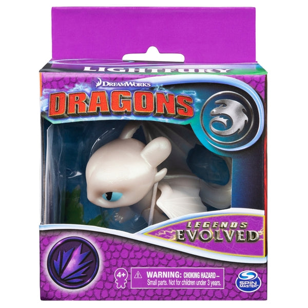 Dreamworks Dragons Legends Evolved Lightfury Mini Figure