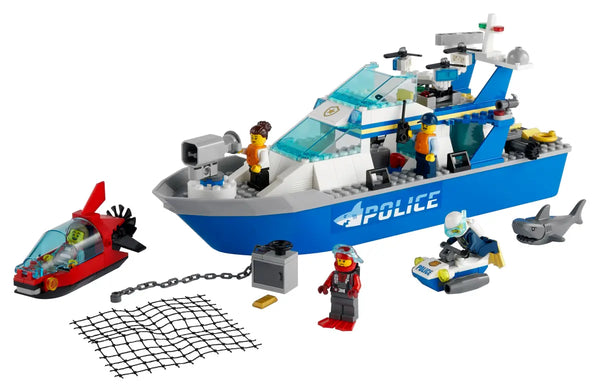 LEGO City 60277 Police Patrol Boat