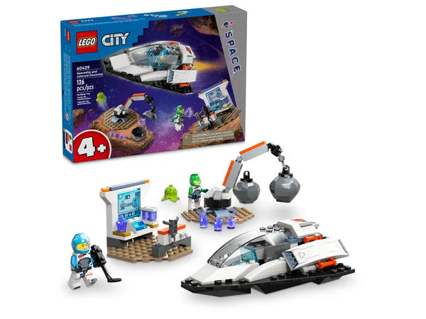 LEGO City 60429 Spaceship and Asteroid Discovery