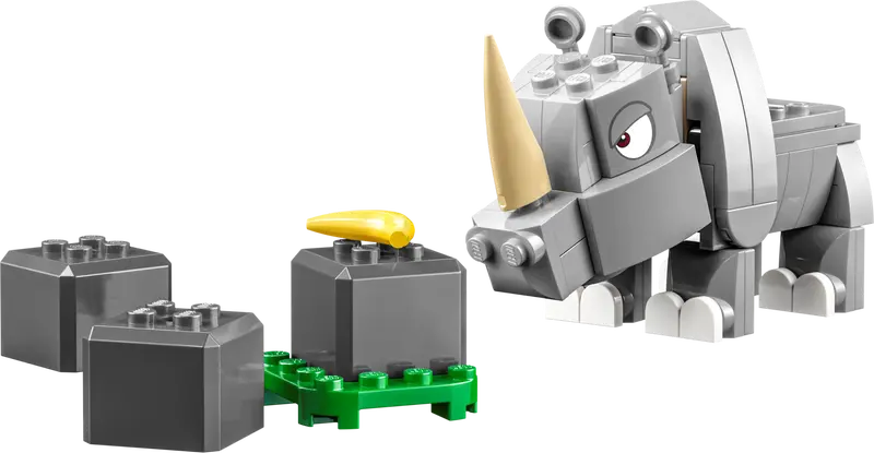 LEGO MARIO 71420 Rambi the Rhino Expansion Set